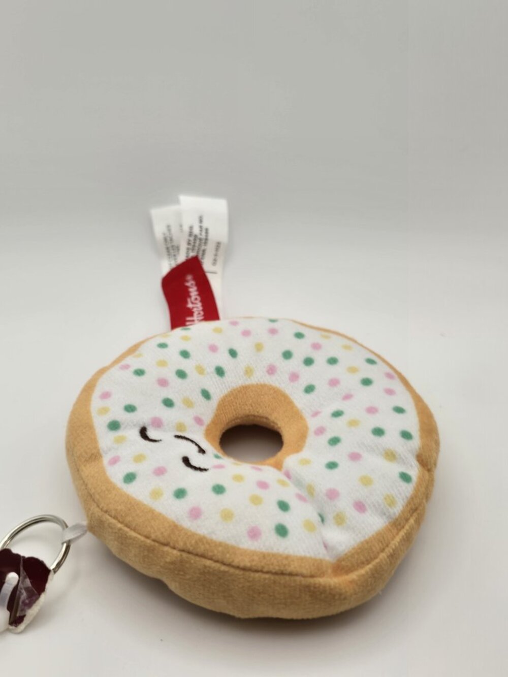 Tim Hortons Bag Charm Plush Sprinkle Vanilla Donut 2024 Canadian Exclusive - Picture 3 of 5